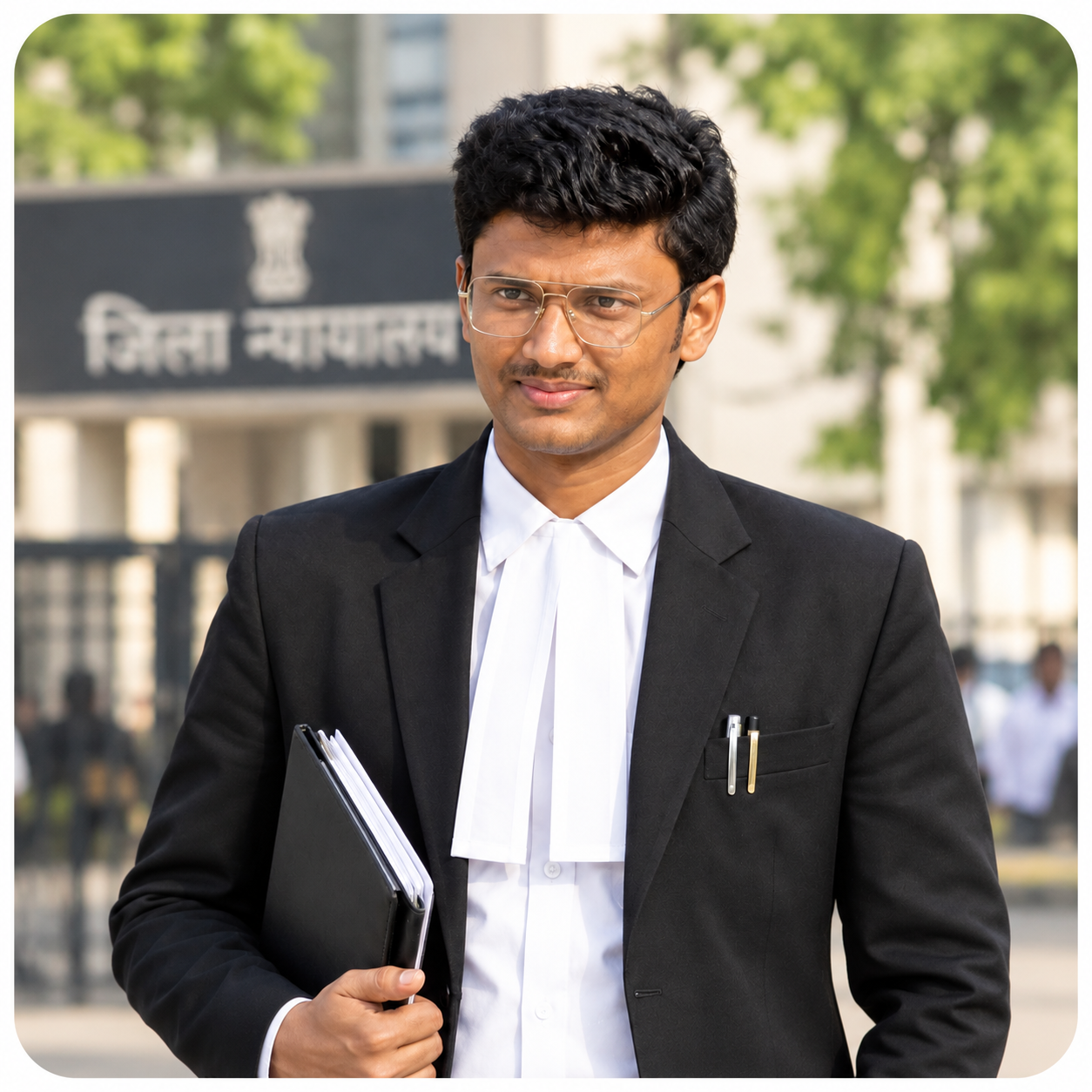 Portrait of Adv. Sumit Jha